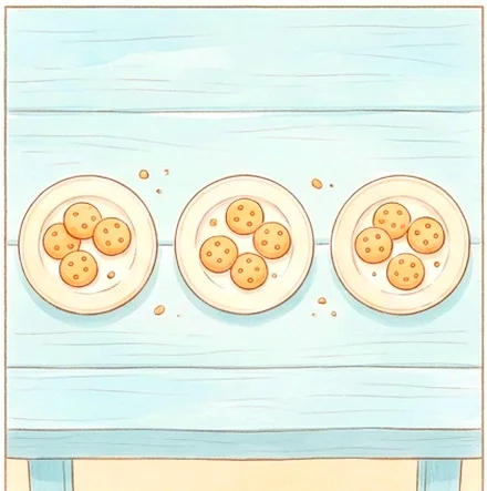 나눗셈 6컷 이야기 5번째 장면